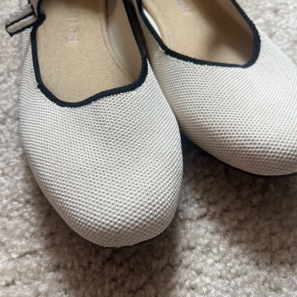 White Rothy Flats — 9 - Picture 3 of 4